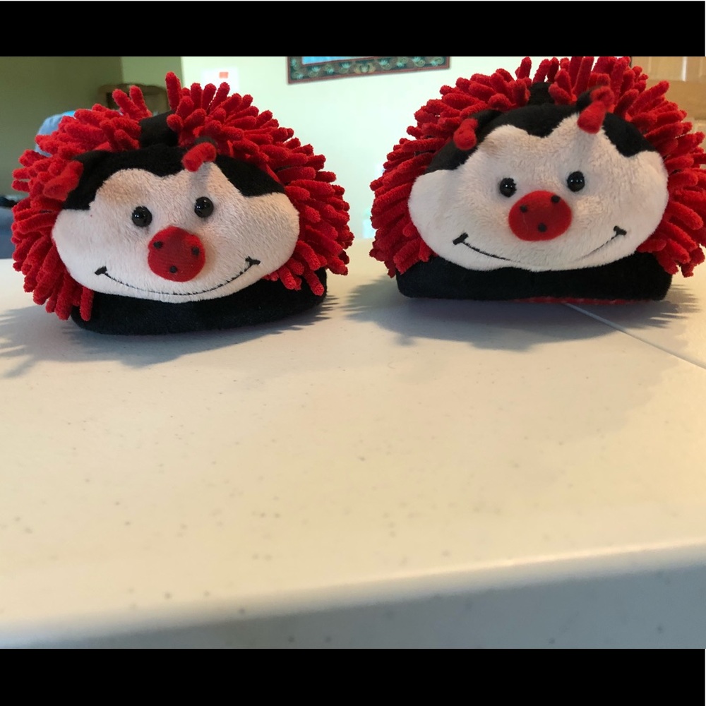 Super Cute Ladybug Slippers